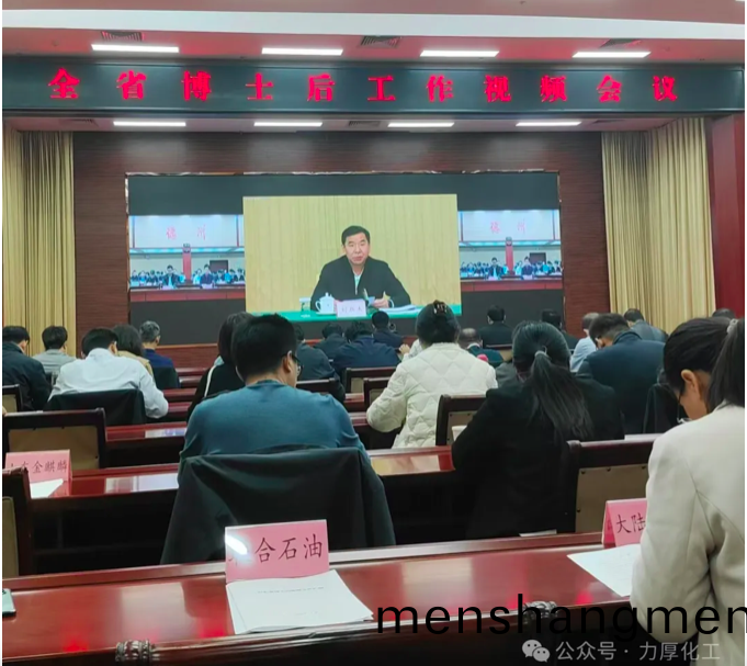 公司蓡(shen)加全省(sheng)愽士(shi)后(hou)工作視(shi)頻(pin)會(hui)議(yi)