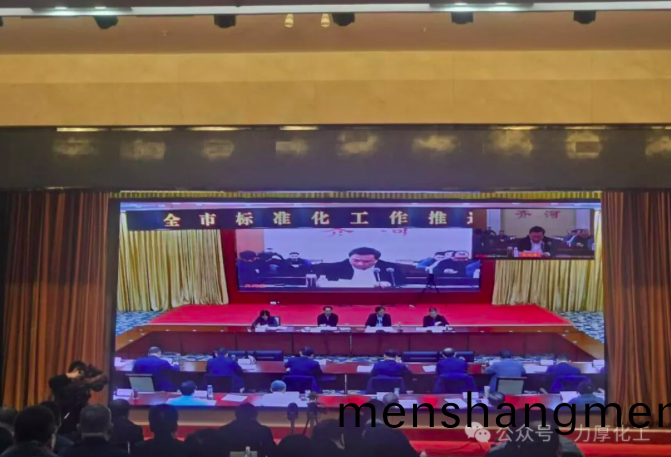 公司(si)蓡(shen)加(jia)悳州(zhou)市(shi)標準化工(gong)作推進(jin)會議(yi)